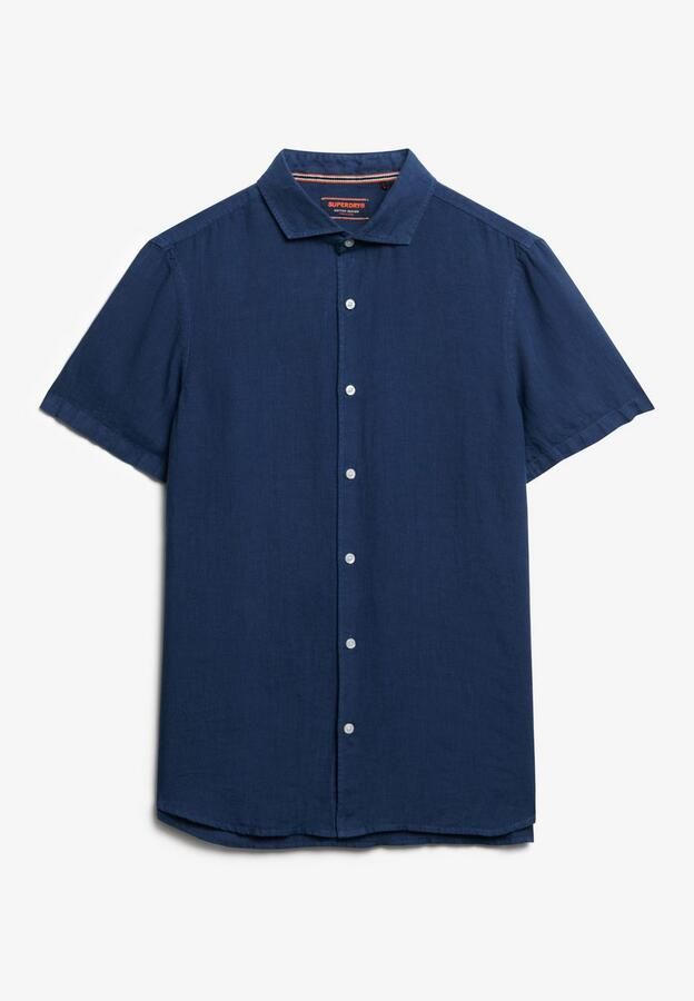 Superdry Overhemd Korte Mouw Vakantie linnen overhemd met korte mouwen - Foto 4