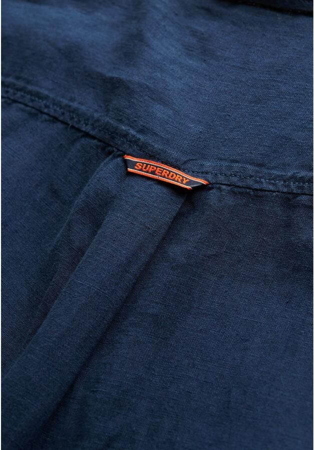 Superdry Overhemd Korte Mouw Vakantie linnen overhemd met korte mouwen - Foto 2