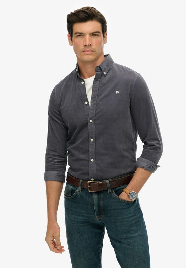 Superdry Overhemd met lange mouwen CLASSIC NEEDLE CORD SHIRT - Foto 8