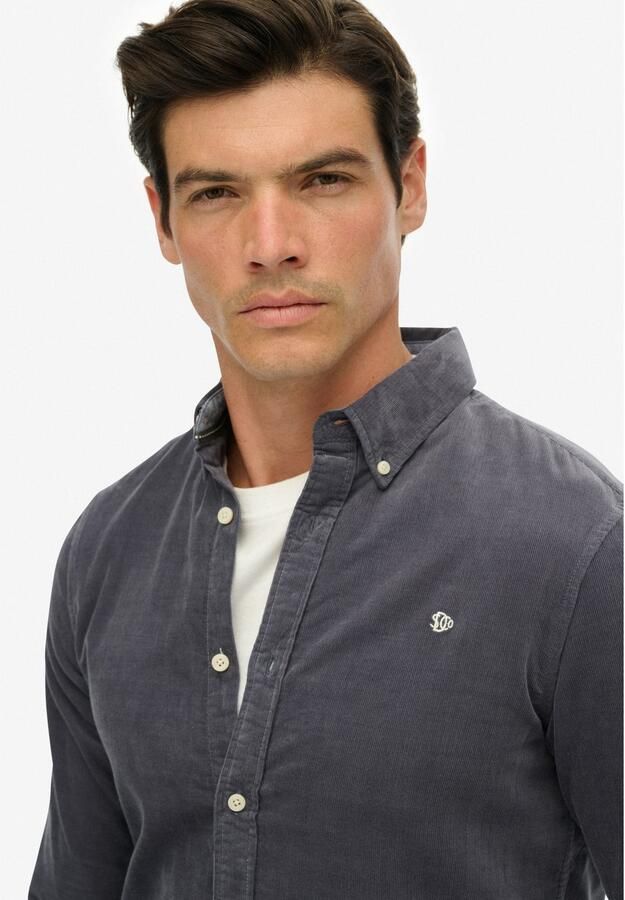 Superdry Overhemd met lange mouwen CLASSIC NEEDLE CORD SHIRT - Foto 3