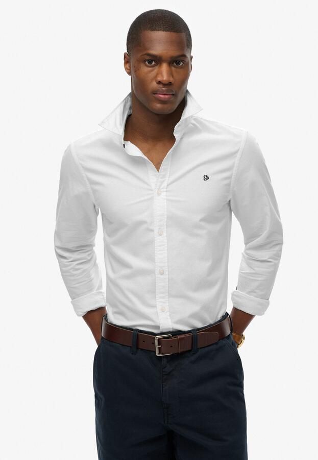Superdry Overhemd met lange mouwen CLASSIC OXFORD L S SHIRT - Foto 14