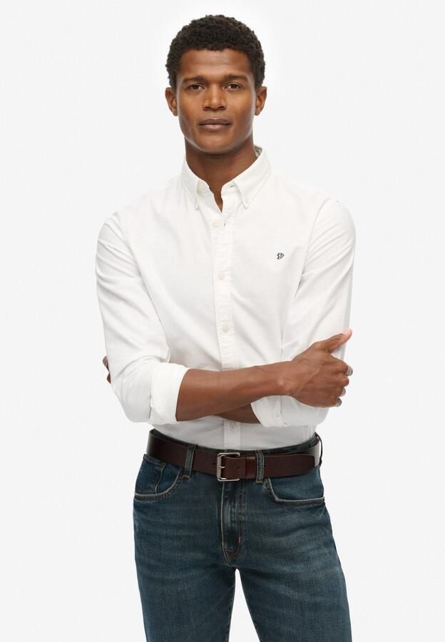 Superdry Overhemd met lange mouwen CLASSIC OXFORD L S SHIRT - Foto 5