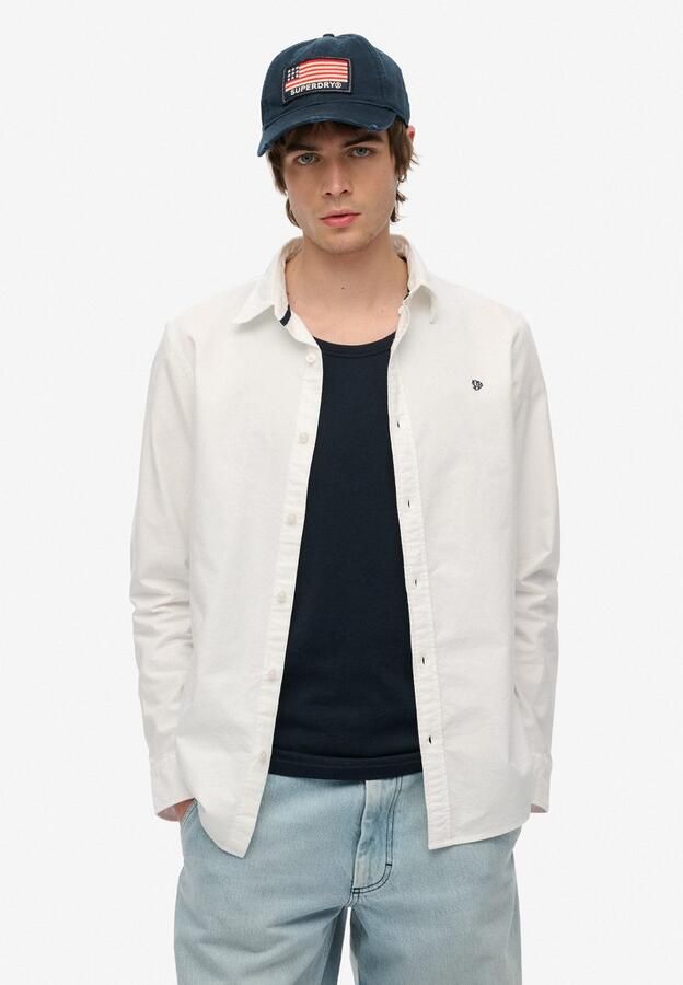 Superdry Overhemd met lange mouwen CLASSIC OXFORD L S SHIRT - Foto 8