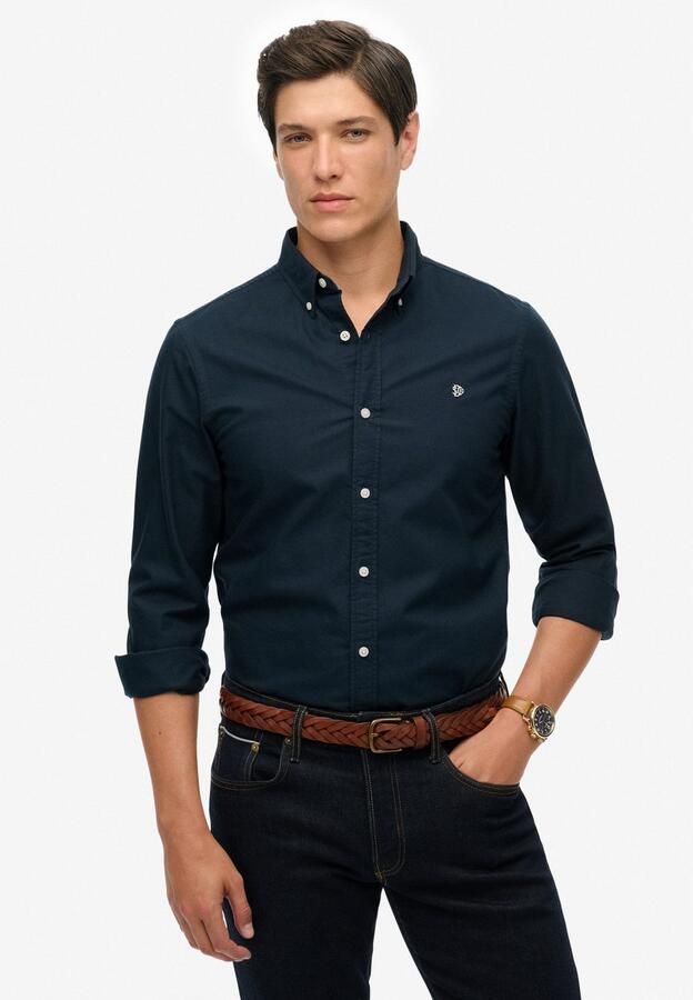 Superdry Overhemd met lange mouwen CLASSIC OXFORD L S SHIRT - Foto 9