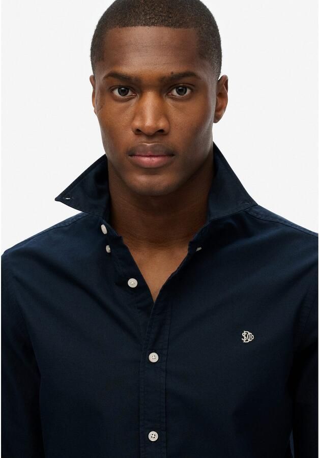 Superdry Overhemd met lange mouwen CLASSIC OXFORD L S SHIRT