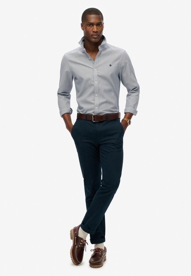 Superdry Overhemd met lange mouwen CLASSIC OXFORD L S SHIRT - Foto 5