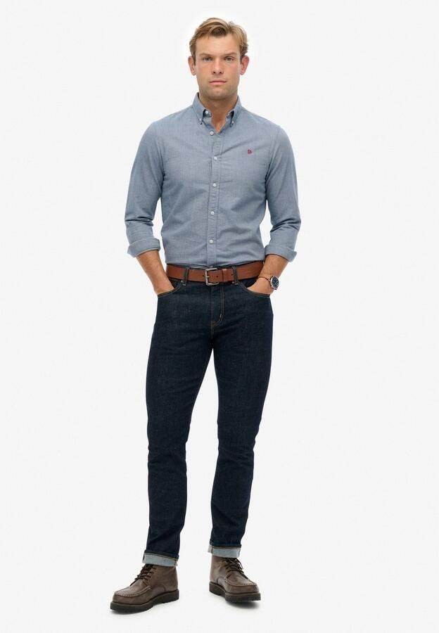 Superdry Overhemd met lange mouwen CLASSIC OXFORD L S SHIRT - Foto 8