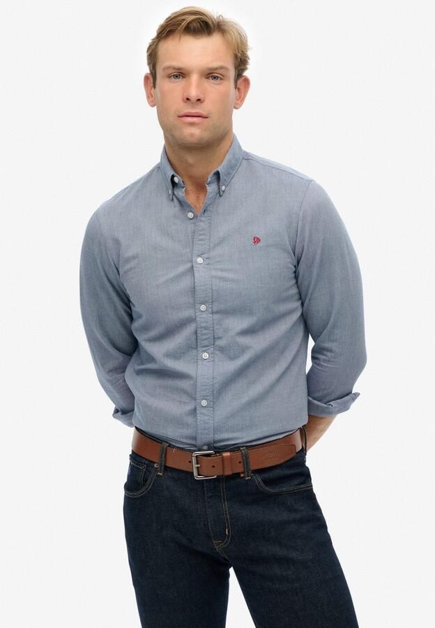 Superdry Overhemd met lange mouwen CLASSIC OXFORD L S SHIRT - Foto 10