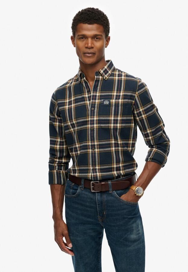 Superdry Overhemd met lange mouwen L S COTTON LUMBERJACK SHIRT - Foto 9