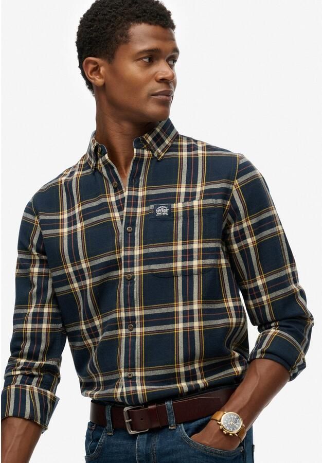 Superdry Overhemd met lange mouwen L S COTTON LUMBERJACK SHIRT - Foto 3