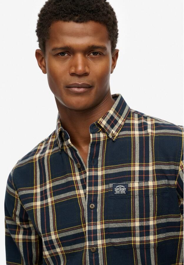 Superdry Overhemd met lange mouwen L S COTTON LUMBERJACK SHIRT - Foto 4