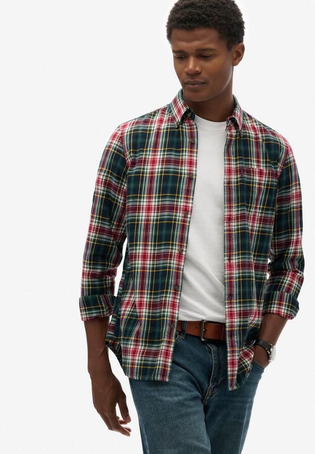 Superdry Overhemd met lange mouwen VINTAGE CHECK SHIRT - Foto 3