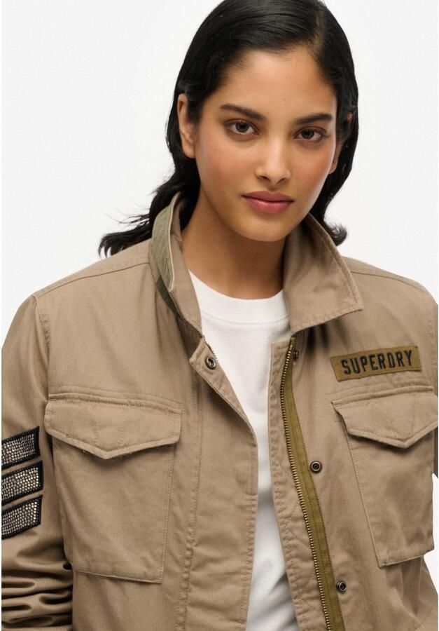 Superdry Blazer Veste militaire femme M65 Fantaisie