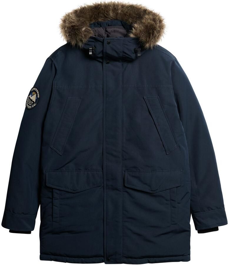 Superdry Parka Jas Parka en fourrure synthétique Everest