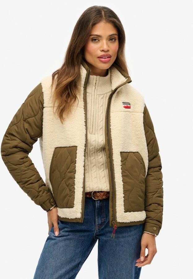 Superdry Fleece Jack FLEECE HYBRID JACKET - Foto 4