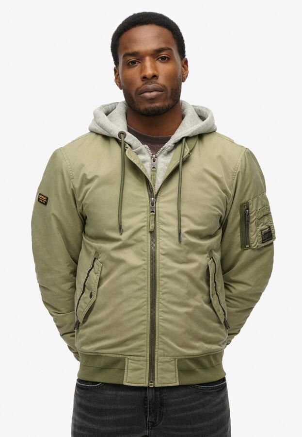 Superdry Parka MILITARY MA1 BOMBER JACKET - Foto 7