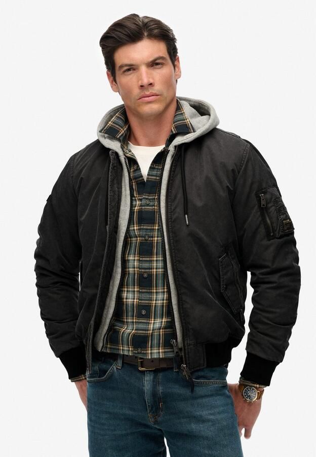 Superdry Parka MILITARY MA1 BOMBER JACKET - Foto 4