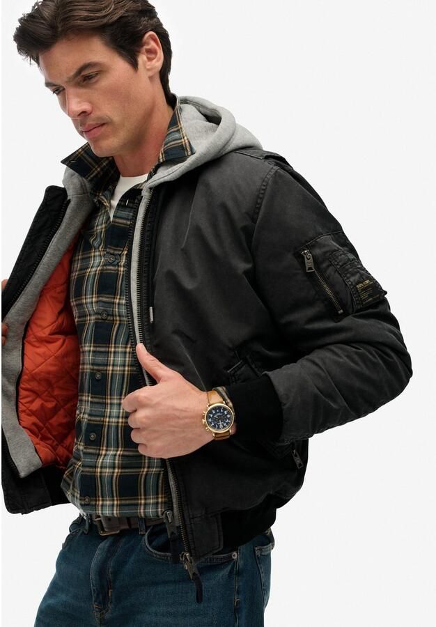 Superdry Parka MILITARY MA1 BOMBER JACKET - Foto 3