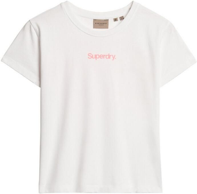Superdry T-shirt Korte Mouw T-shirt ajusté femme Core Logo City - Foto 5