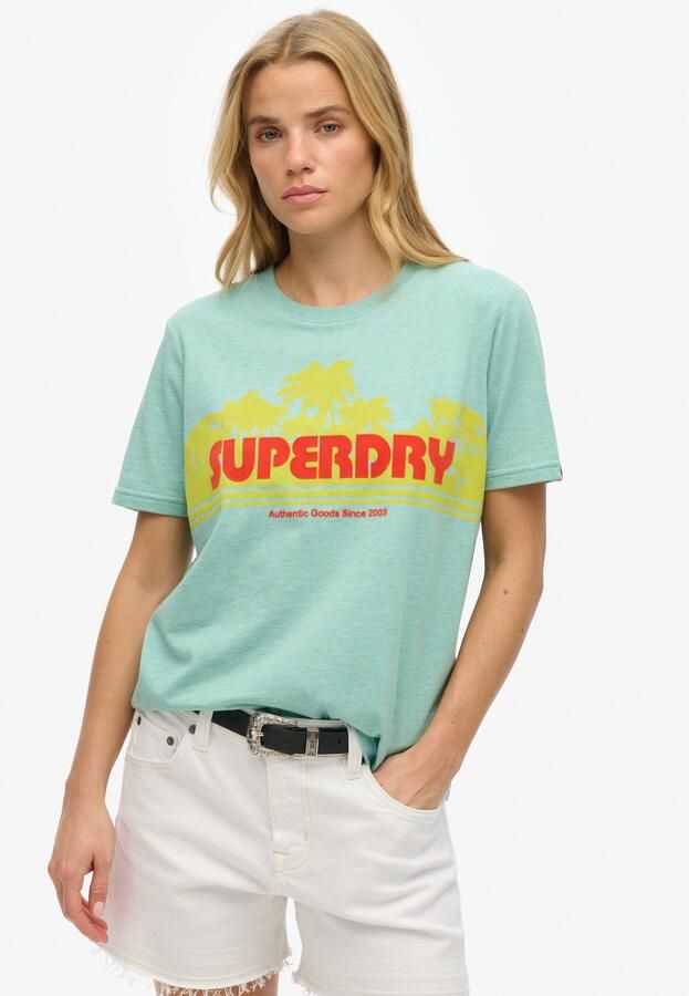 Superdry Shirt met korte mouwen OUTDOOR STRIPE RELAXED TEE - Foto 6
