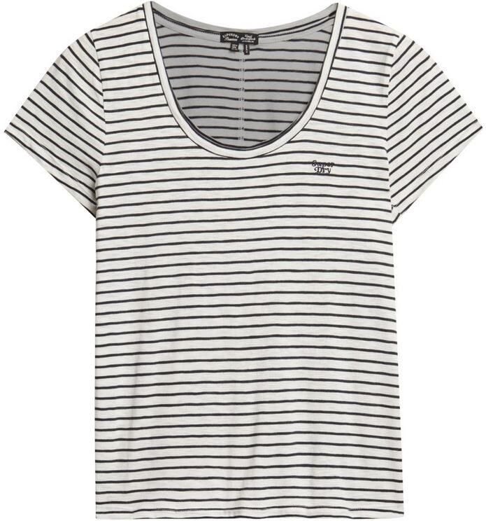 Superdry Shirt met korte mouwen SCOOP NECK TEE - Foto 6