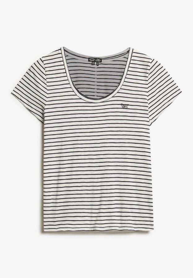 Superdry Shirt met korte mouwen SCOOP NECK TEE - Foto 5