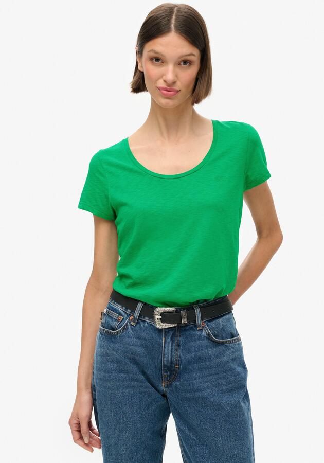 Superdry Shirt met korte mouwen SCOOP NECK TEE - Foto 4