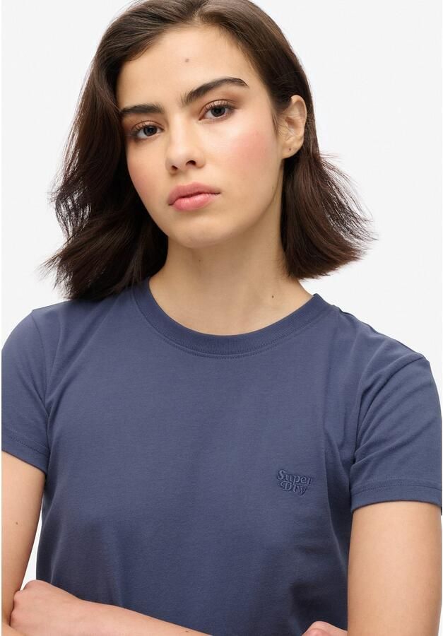 Superdry Shirt met korte mouwen SU-ESSENTIAL LOGO 90'S T SHIRT aangenaam draagcomfort door bijzonder zachte haptiek - Foto 3