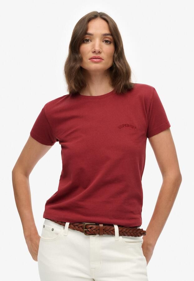 Superdry Shirt met korte mouwen SU-ESSENTIAL LOGO 90'S T SHIRT aangenaam draagcomfort door bijzonder zachte haptiek - Foto 8