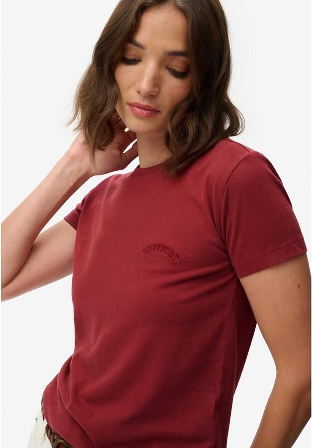 Superdry Shirt met korte mouwen SU-ESSENTIAL LOGO 90'S T SHIRT aangenaam draagcomfort door bijzonder zachte haptiek - Foto 2