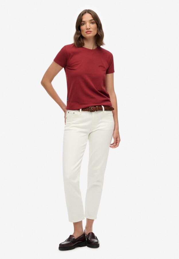 Superdry Shirt met korte mouwen SU-ESSENTIAL LOGO 90'S T SHIRT aangenaam draagcomfort door bijzonder zachte haptiek - Foto 5