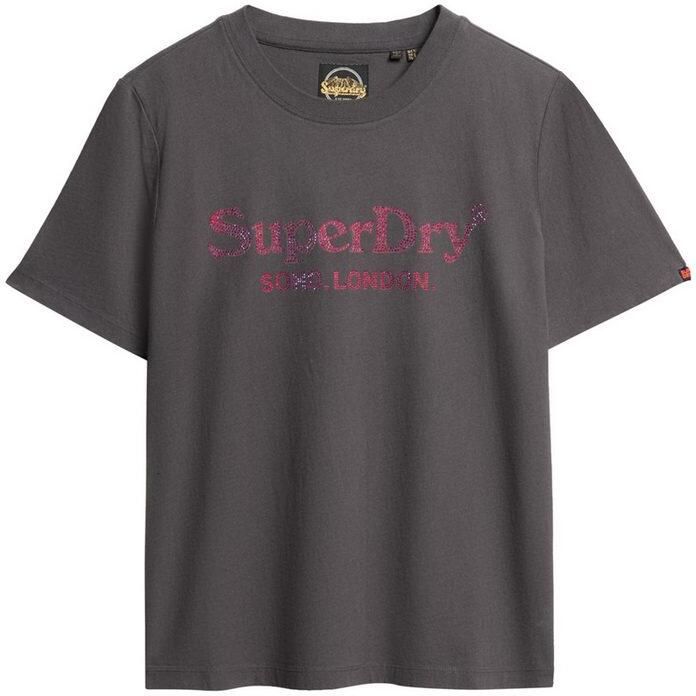 Superdry Shirt met korte mouwen VENUE METALLIC RELAXED TEE - Foto 9