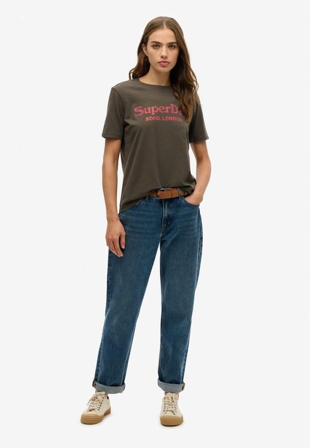 Superdry Shirt met korte mouwen VENUE METALLIC RELAXED TEE - Foto 7