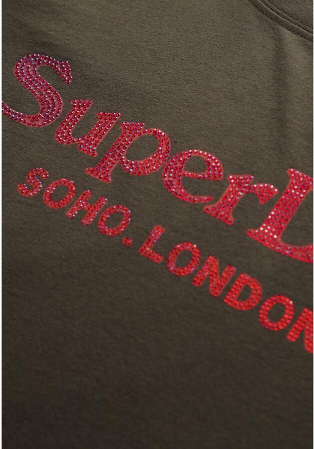 Superdry Shirt met korte mouwen VENUE METALLIC RELAXED TEE - Foto 2