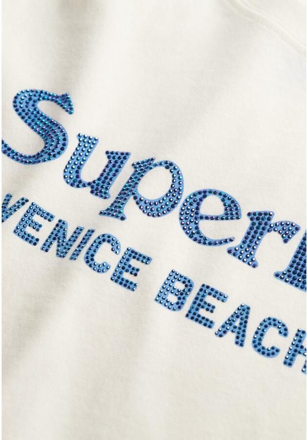 Superdry Shirt met korte mouwen VENUE METALLIC RELAXED TEE - Foto 2