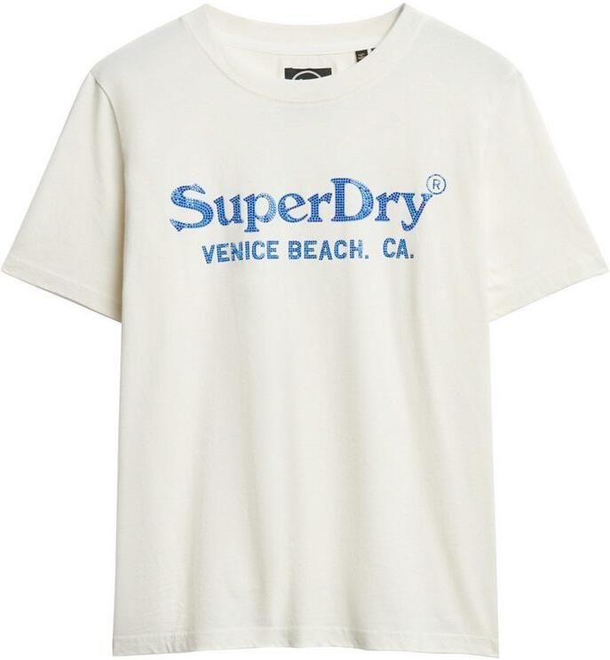 Superdry Shirt met korte mouwen VENUE METALLIC RELAXED TEE - Foto 10
