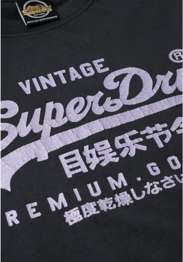 Superdry T-shirt Korte Mouw T-shirt décontracté femme Vintage Logo - Foto 2