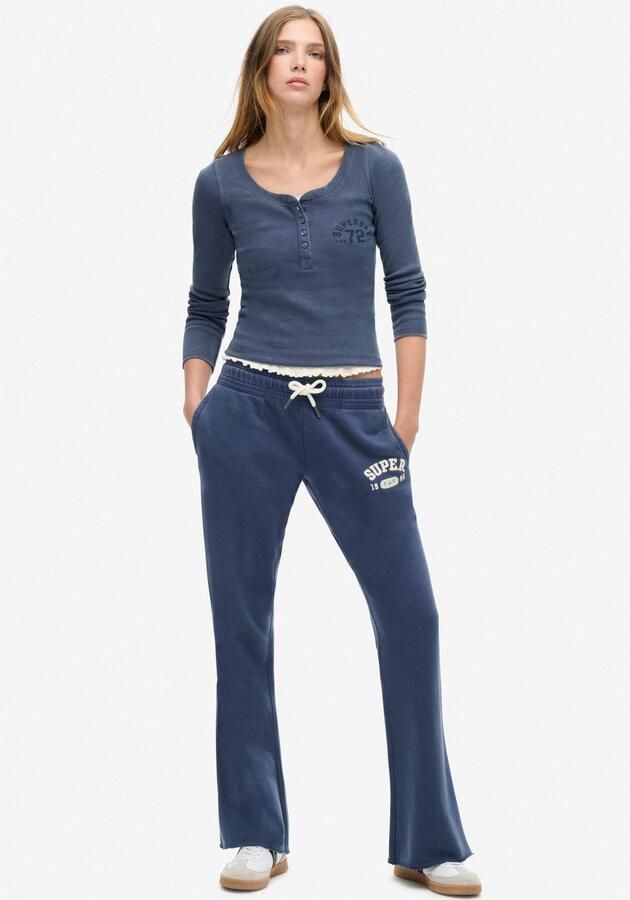 Superdry Shirt met lange mouwen ATHLETIC BUTTON DOWN LS TOP - Foto 4