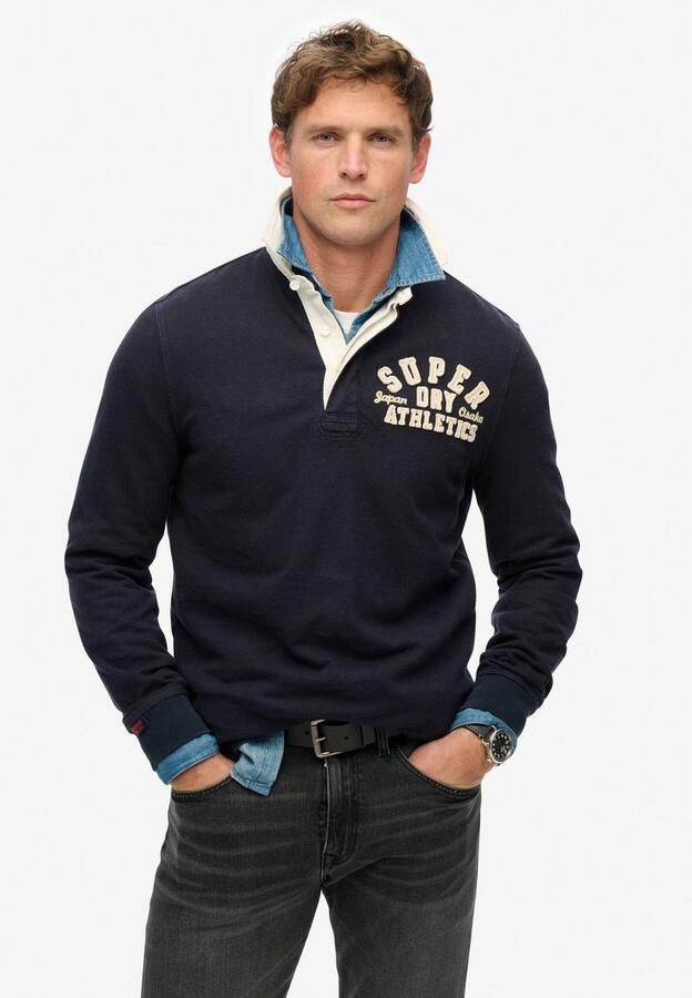Superdry Shirt met lange mouwen VINTAGE ATHLETIC RUGBY - Foto 5