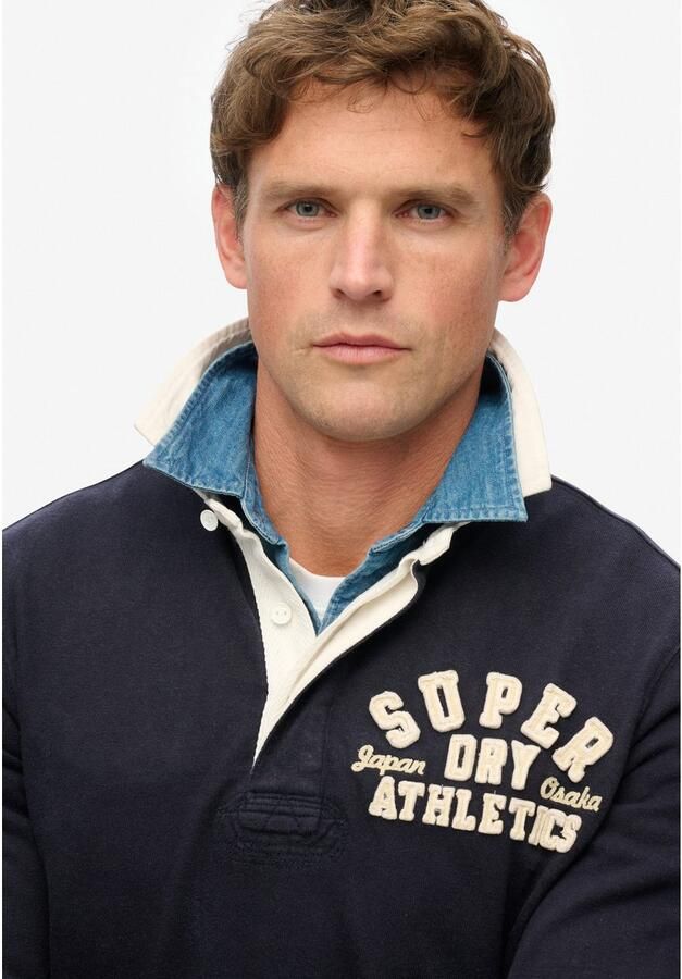 Superdry Shirt met lange mouwen VINTAGE ATHLETIC RUGBY - Foto 3
