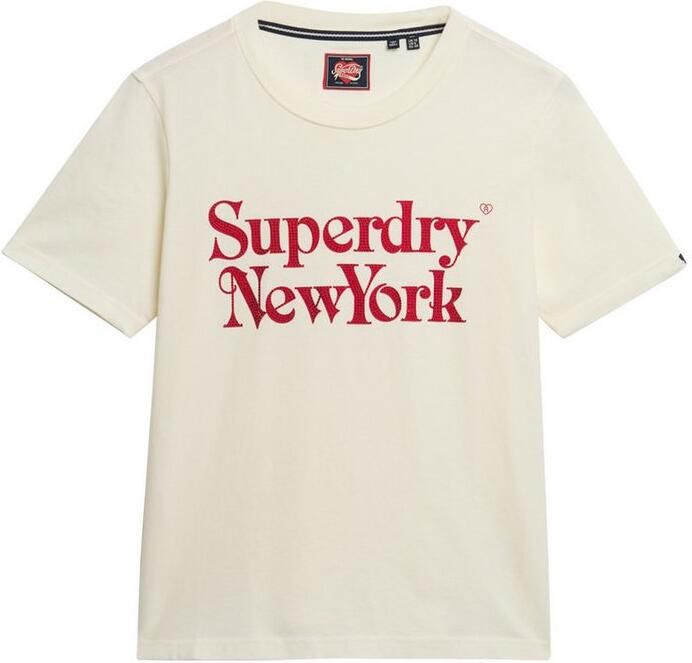 Superdry Shirt met print BRAND MARK RELAXED TEE - Foto 8