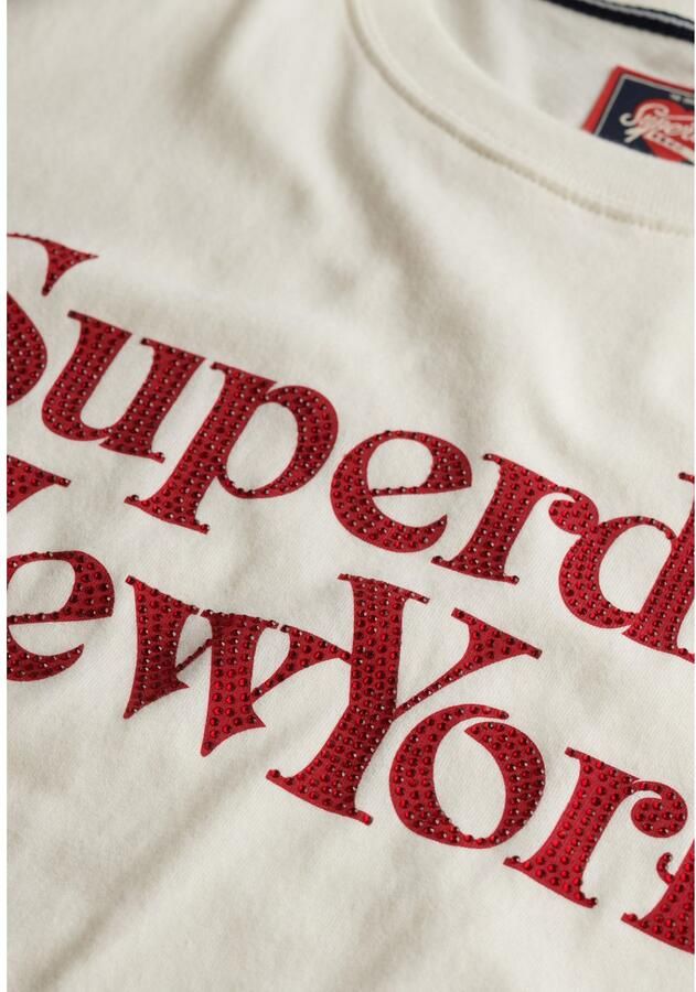 Superdry Shirt met print BRAND MARK RELAXED TEE