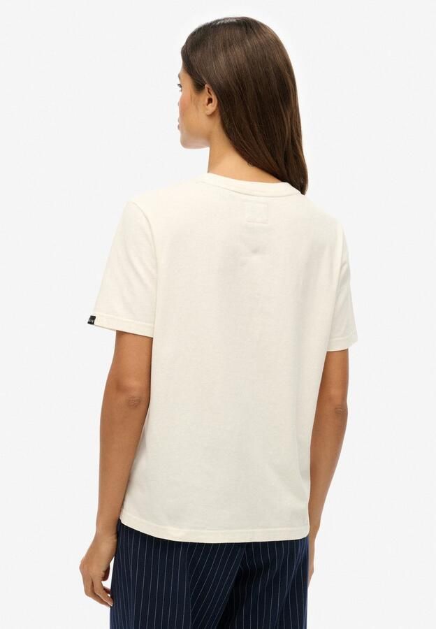 Superdry Shirt met print BRAND MARK RELAXED TEE - Foto 5