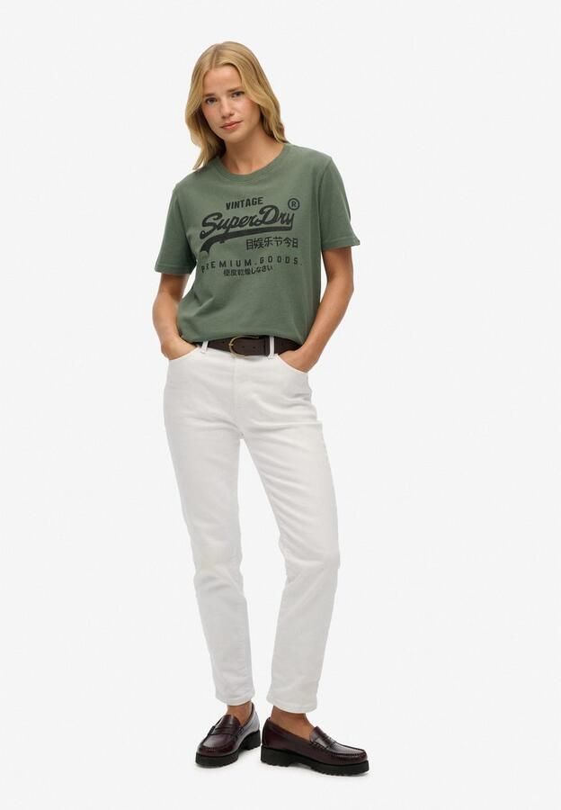 Superdry Shirt met print EMBELLISHED VL RELAXED TEE - Foto 3