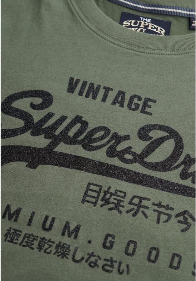 Superdry Shirt met print EMBELLISHED VL RELAXED TEE