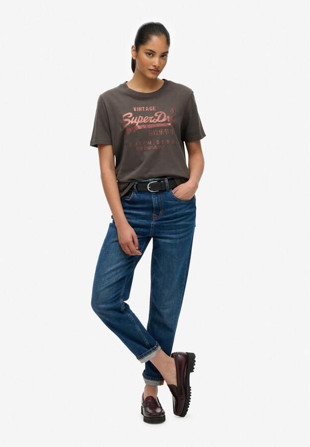 Superdry Shirt met print EMBELLISHED VL RELAXED TEE - Foto 10