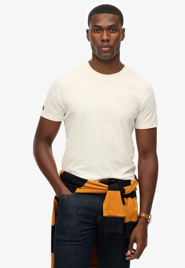 Superdry Shirt met ronde hals ATHLETIC EMBOSS RELAXED TEE - Foto 10