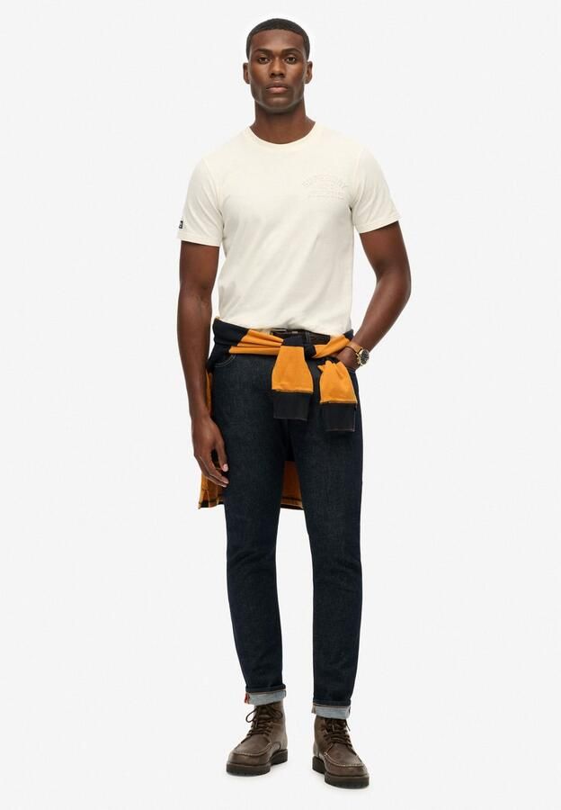 Superdry Shirt met ronde hals ATHLETIC EMBOSS RELAXED TEE - Foto 4