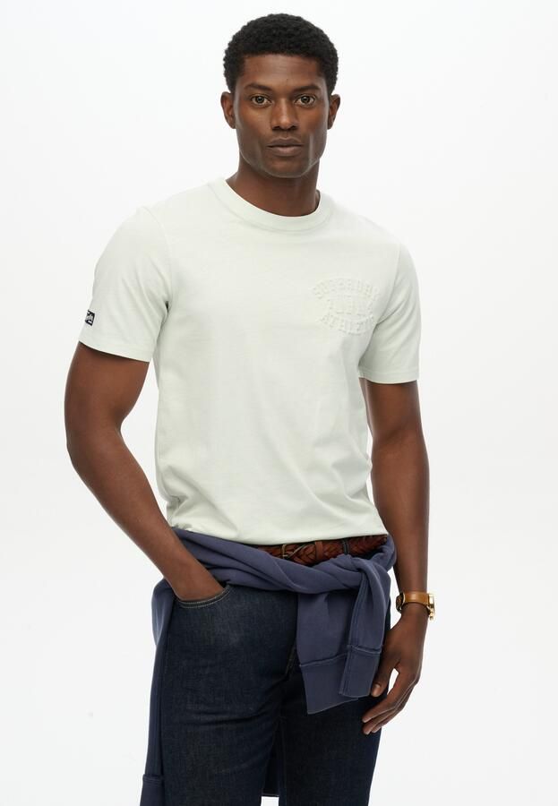 Superdry Shirt met ronde hals ATHLETIC EMBOSS RELAXED TEE - Foto 5