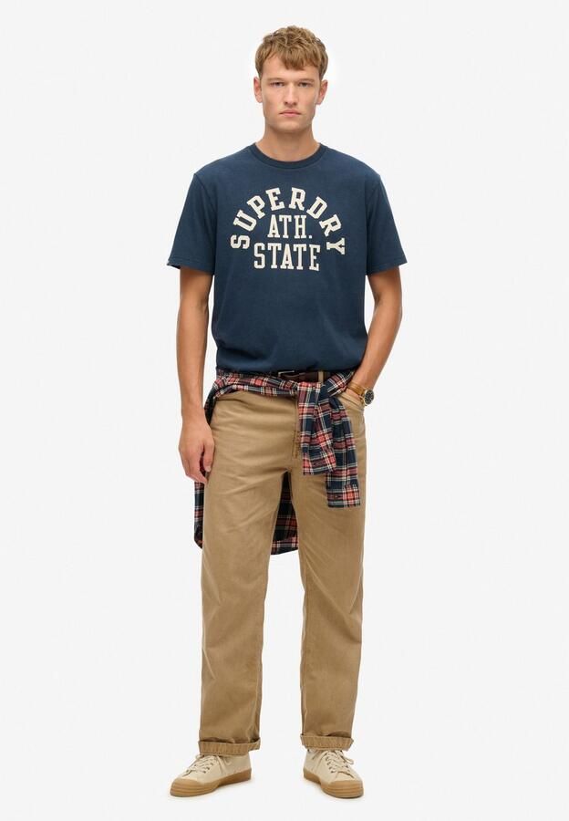 Superdry T-shirt Korte Mouw T-shirt à motif Athletic Essential - Foto 2